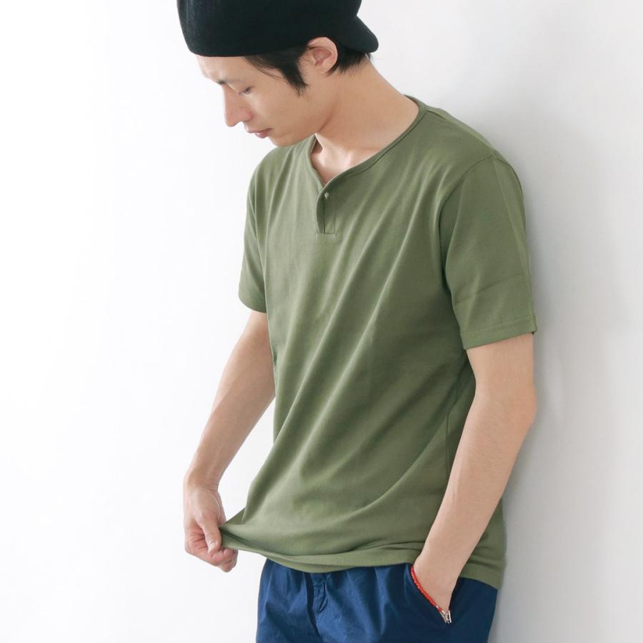 Tieasy ティージー サマーニット ヘンリー 半袖 Tシャツ メンズ ヘンリーネック コットン 日本製 Rococo Yahoo 店 通販 Yahoo ショッピング