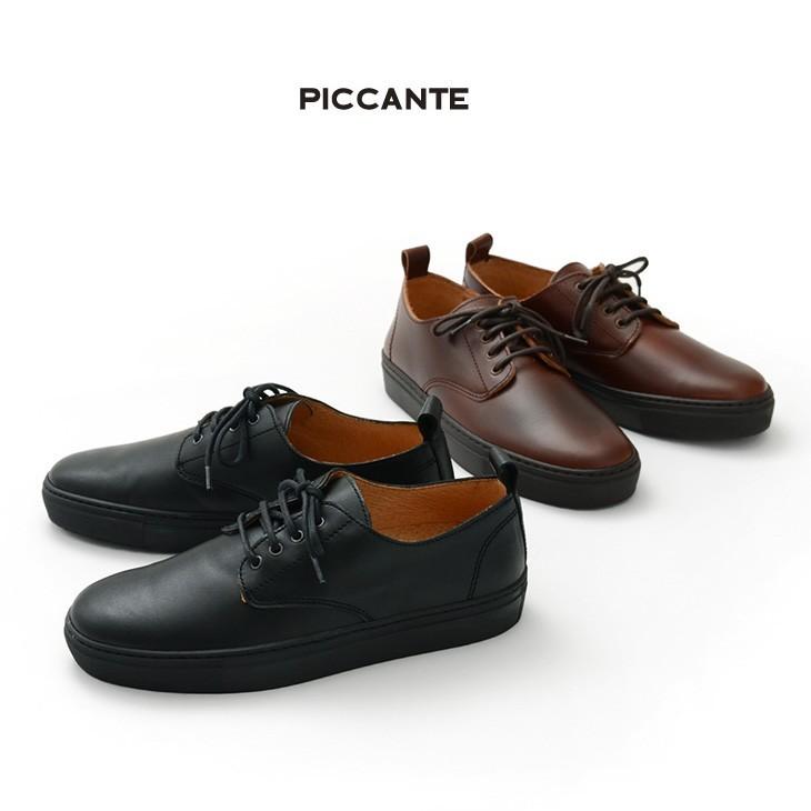 Piccante ピカンテ プレーントゥ レザーシューズ レザースニーカー 革靴 メンズ Rococo Paypayモール店 通販 Paypayモール