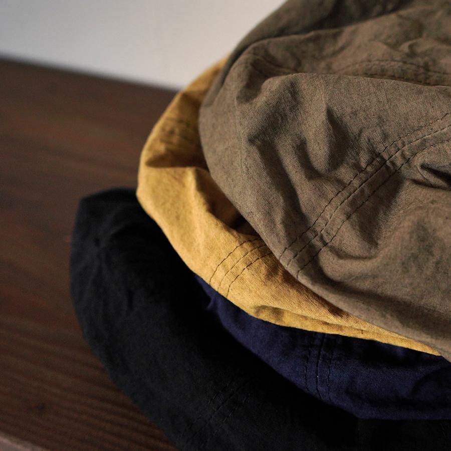 HIGHER（ハイアー）綿麻ウェザー ベレー / メンズ コットン リネン 日本製 COTTON LINEN WEATHER BERET | HIGHER（ファッション） | 10