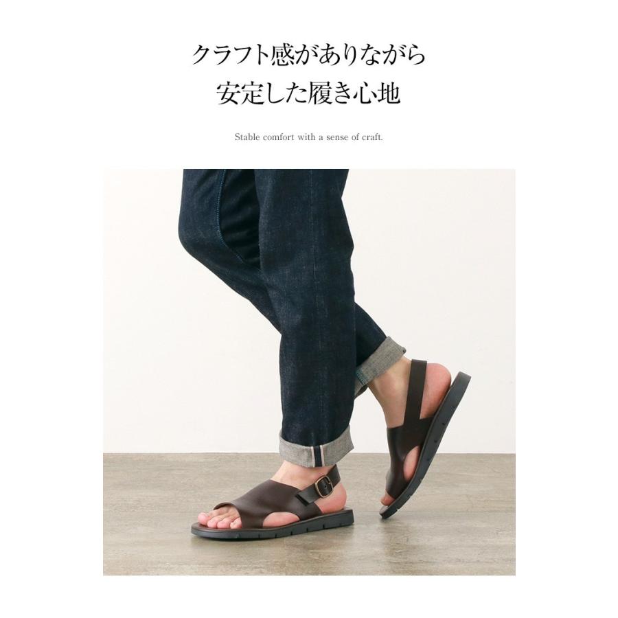 ANTICHI ROMANI（アンティーキロマーニ） レザーサンダル / メンズ / オープントゥ / コンフォートサンダル / イタリア製 | ANTICHI ROMANI | 03