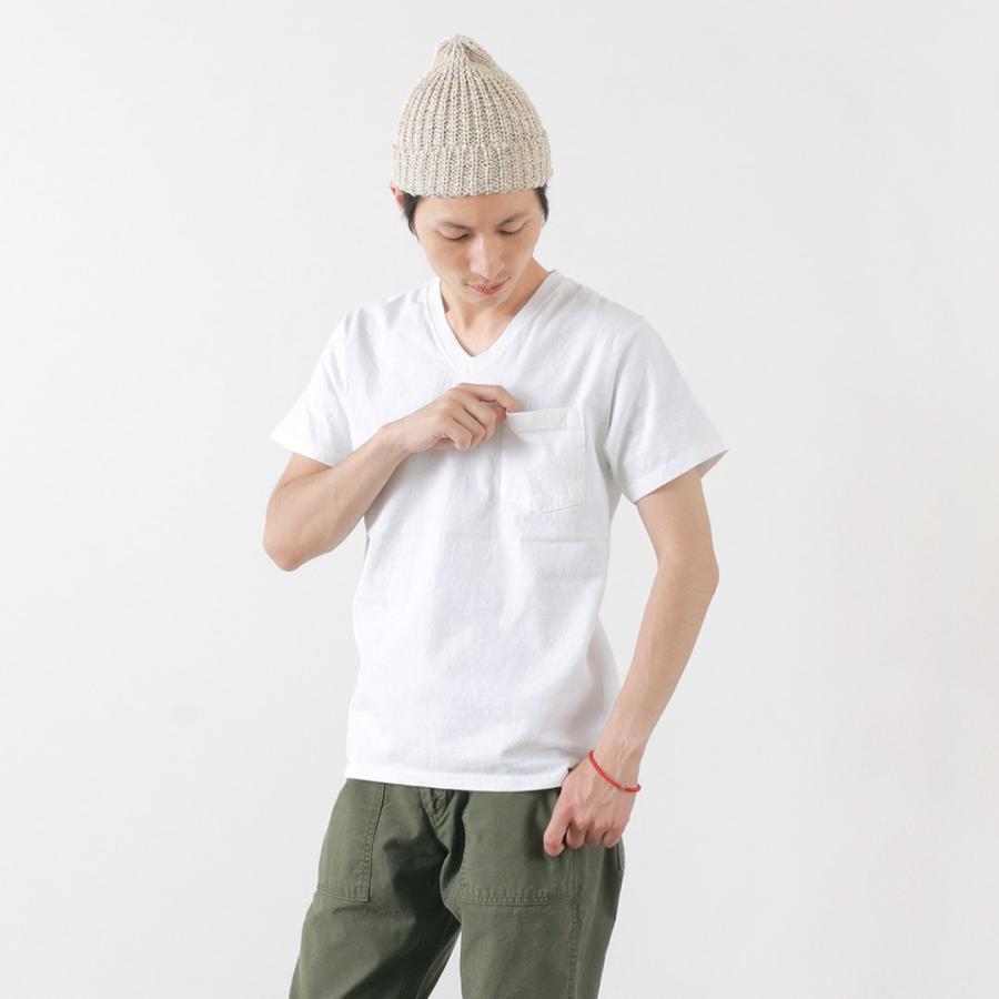 Goodwear（グッドウェア） カラー別注 ショートスリーブ Vネック