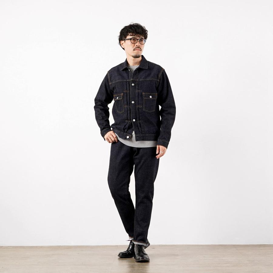 Blue refabric（ブルーリファブリック） モンスターデニム セミワイドテーパード 5P 17oz セルヴィッチ 日本製 / メンズ |  | 04