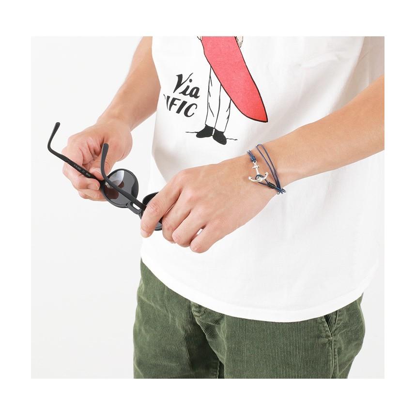 phaduA（パ・ドゥア） アンカー レザー ラップ ブレスレット / メンズ / レディース / ペア可 / シルバー925 | ROCOCO | 10