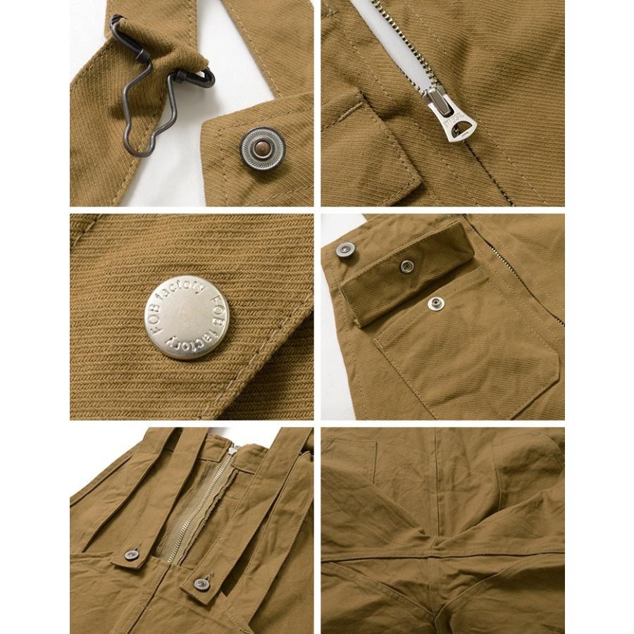FOB FACTORY (FOBファクトリー) F0480 ワーク オーバーオール / メンズ / サロペット / 日本製 | FOB FACTORY | 10