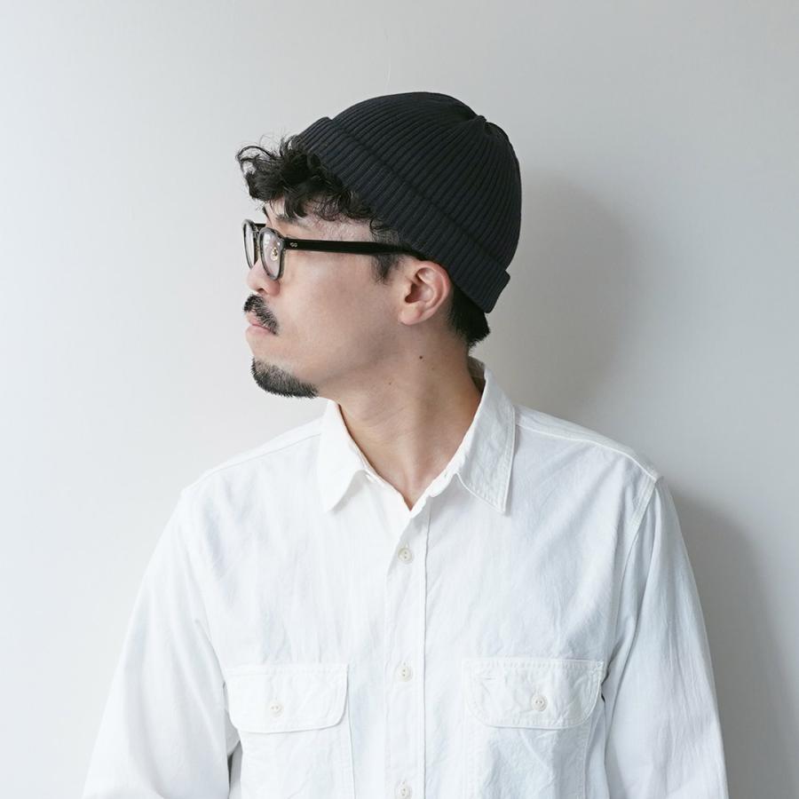 ROTOTO（ロトト） コットン ロールアップビーニー / メンズ レディース 帽子 ニット帽 綿100％ 日本製 | ROTOTO | 24