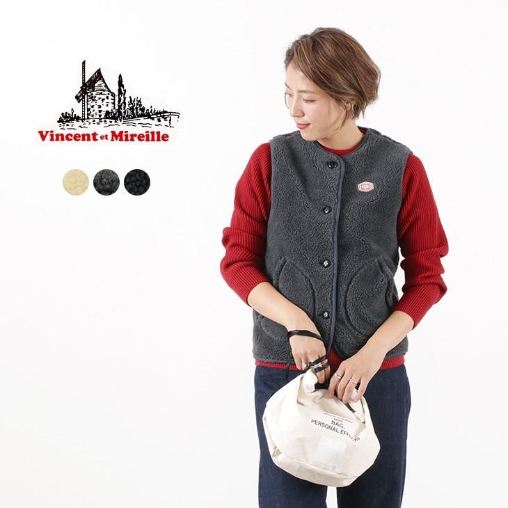 期間限定クーポン対象 Vincent Et Mireille ヴァンソン エ ミレイユ ボア ベスト レディース ライトアウター Rococo メンズ ファッション 通販 Paypayモール