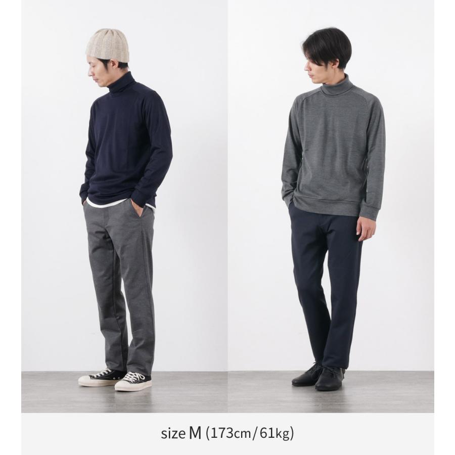 RE MADE IN TOKYO JAPAN（アールイー） ドレスウールニット タートルネック / メンズ ハイネック 日本製 | Re made in tokyo japan | 12