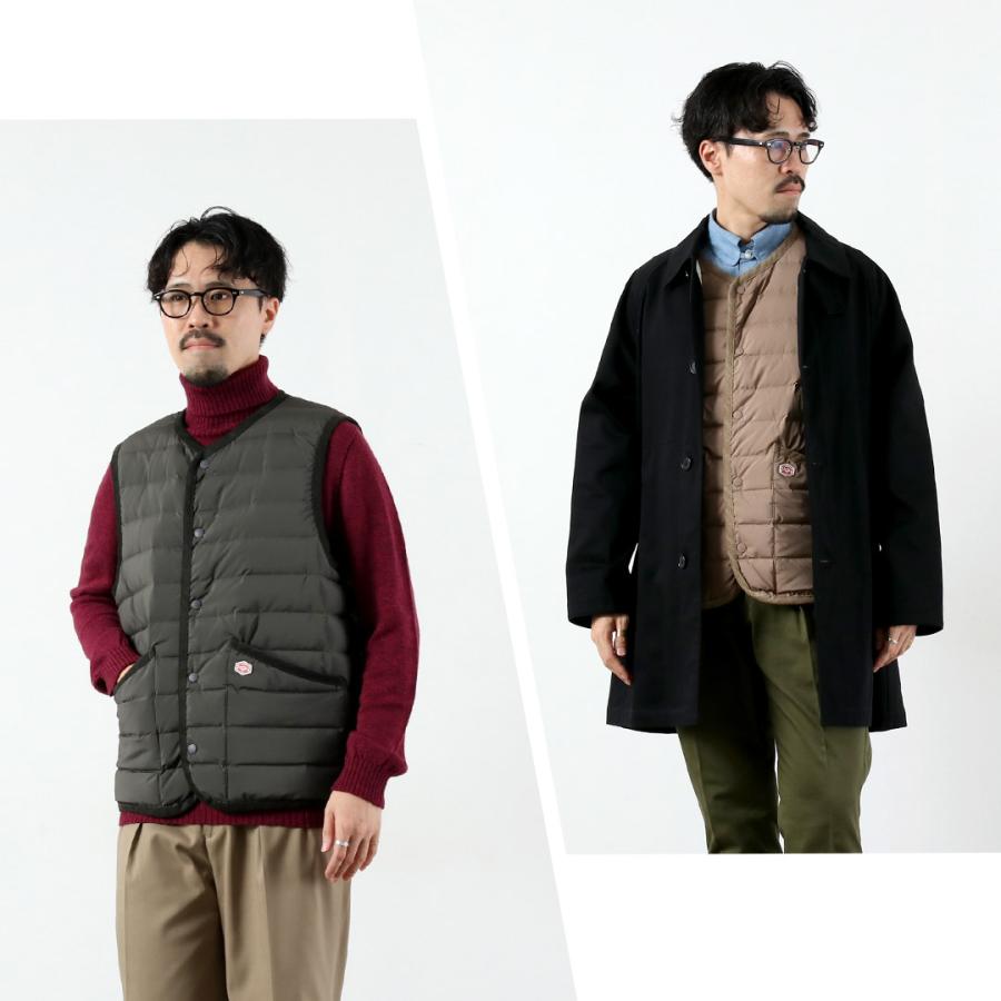 ヴァンソン エ ミレイユ ノーカラー ステッチレス ダウン ベスト VINCENT ET MIREILLE（ヴァンソン エ ミレイユ） ヴァンソン エ