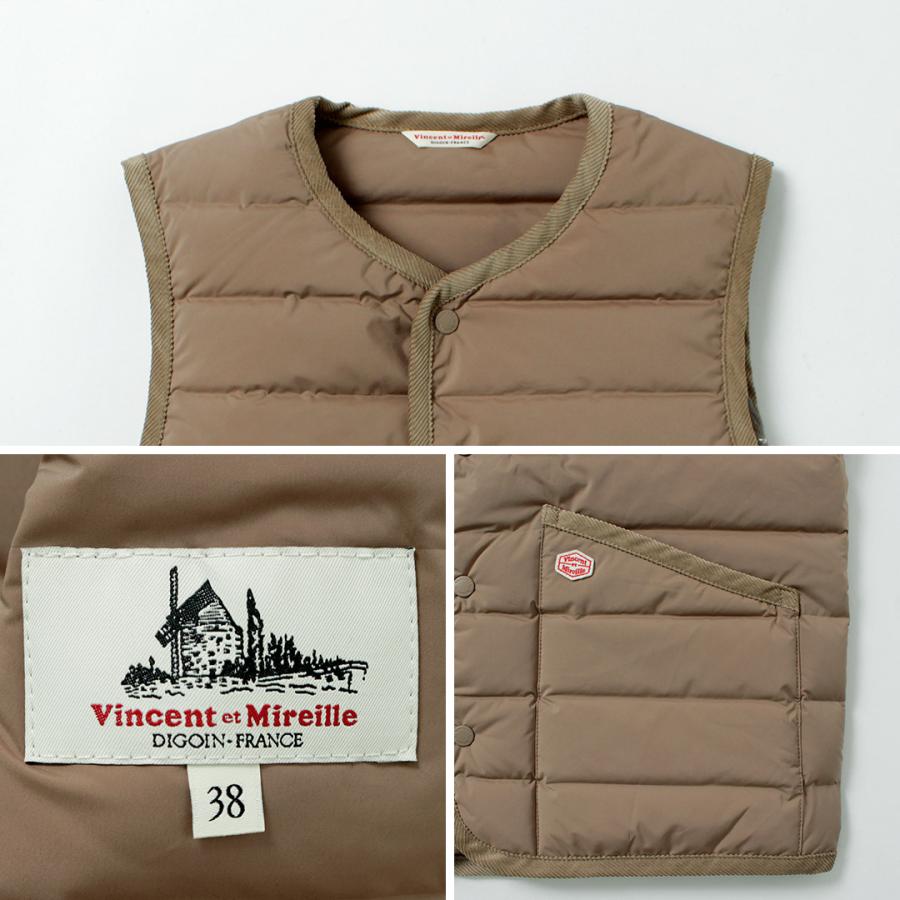 VINCENT ET MIREILLE（ヴァンソン エ ミレイユ） ステッチレスダウン ベスト M / メンズ インナーダウン Stitchless down Vest | VINCENT ET MIREILLE | 18