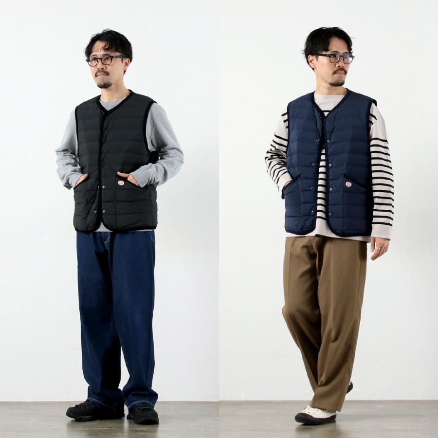 VINCENT ET MIREILLE（ヴァンソン エ ミレイユ） ステッチレスダウン ベスト M / メンズ インナーダウン Stitchless down Vest | VINCENT ET MIREILLE | 08