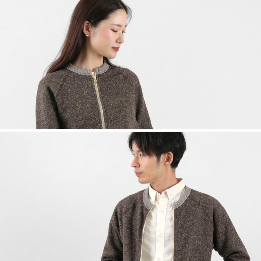 KEPANI（ケパニ） 別注 クルーネック フルジップ スウェット ジャケット / メンズ レディース カーディガン 綿 | Kepani | 10