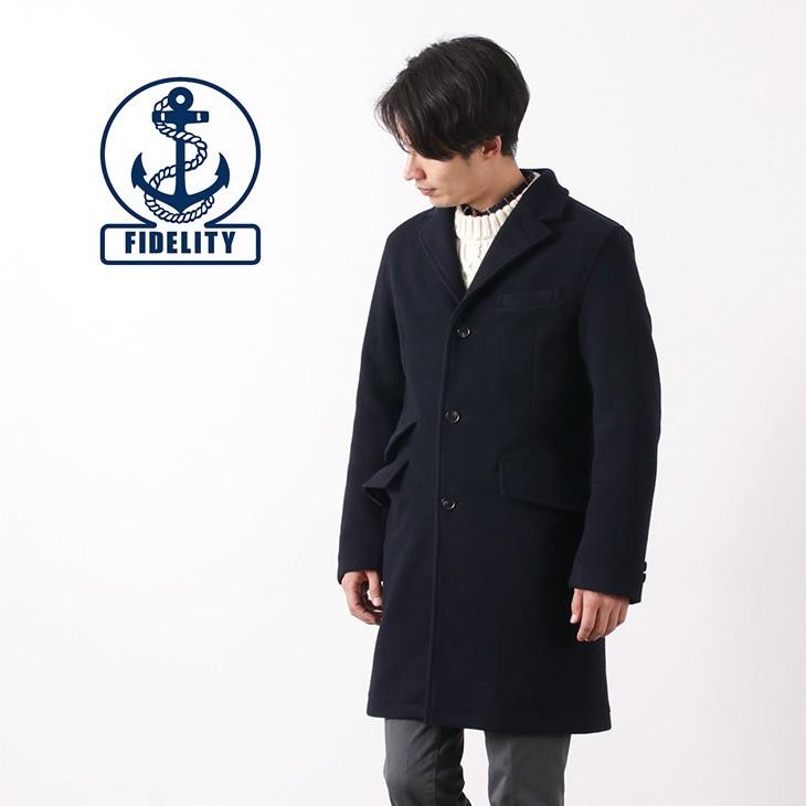 Fidelity フィデリティ チェスターコート メルトンウールコート メンズ Chester Coat Rococo Paypayモール店 通販 Paypayモール
