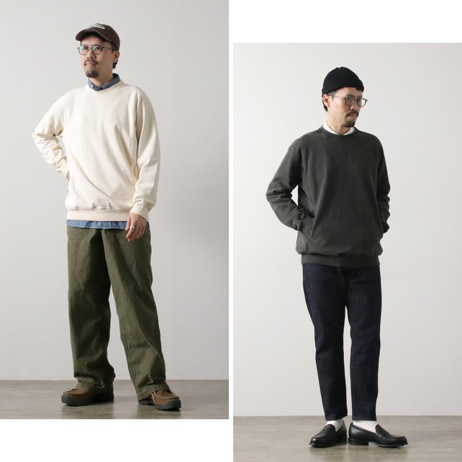 GOOD ON（グッドオン） ヘビー クルースウェット / メンズ 長袖 無地 ピグメントダイ 日本製 HEAVY CREW SWEAT GOBW1912 | GOOD ON | 15