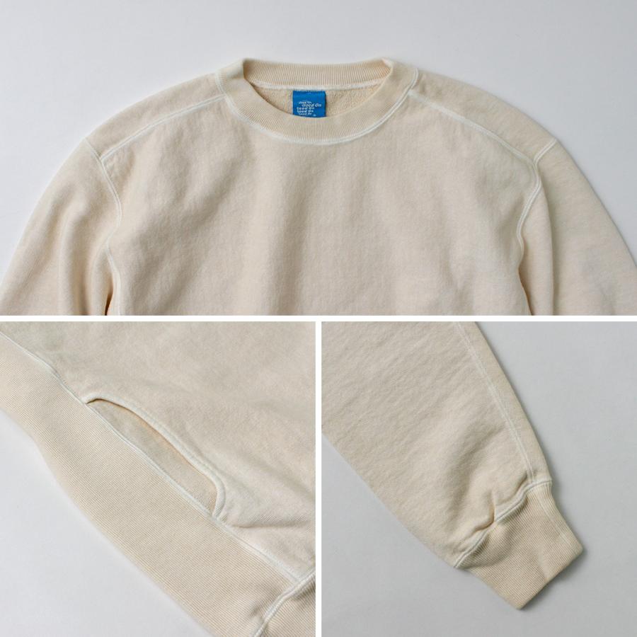 GOOD ON（グッドオン） ヘビー クルースウェット / メンズ 長袖 無地 ピグメントダイ 日本製 HEAVY CREW SWEAT GOBW1912 | GOOD ON | 16