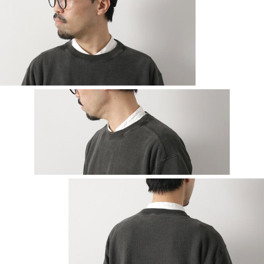 GOOD ON（グッドオン） ヘビー クルースウェット / メンズ 長袖 無地 ピグメントダイ 日本製 HEAVY CREW SWEAT GOBW1912 | GOOD ON | 12