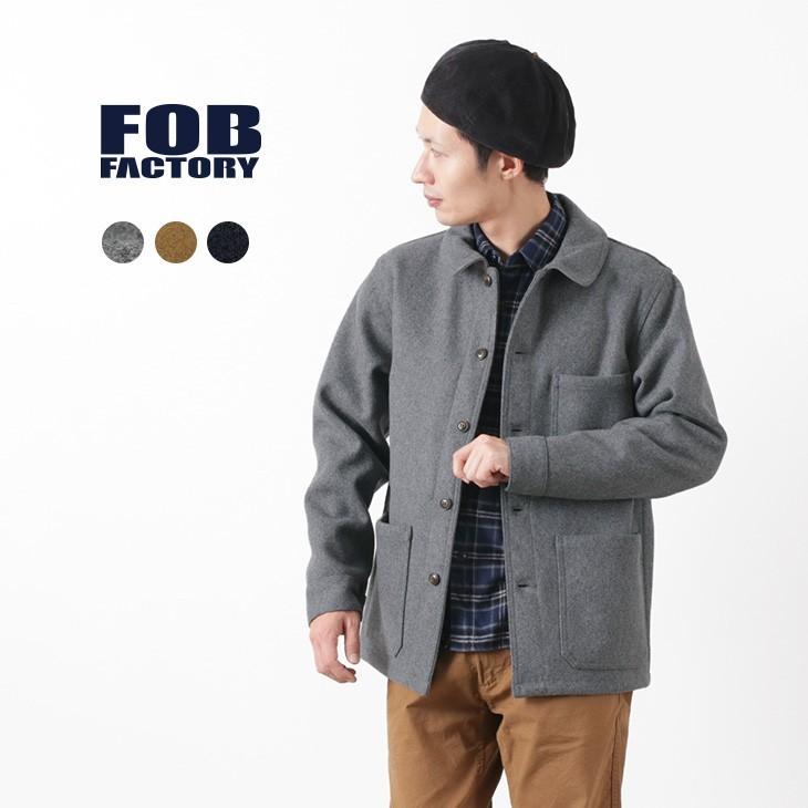 Fob Factory Fobファクトリー F2387 ウールカシミア フレンチカバーオール メンズ Rococo メンズ ファッション 通販 Paypayモール