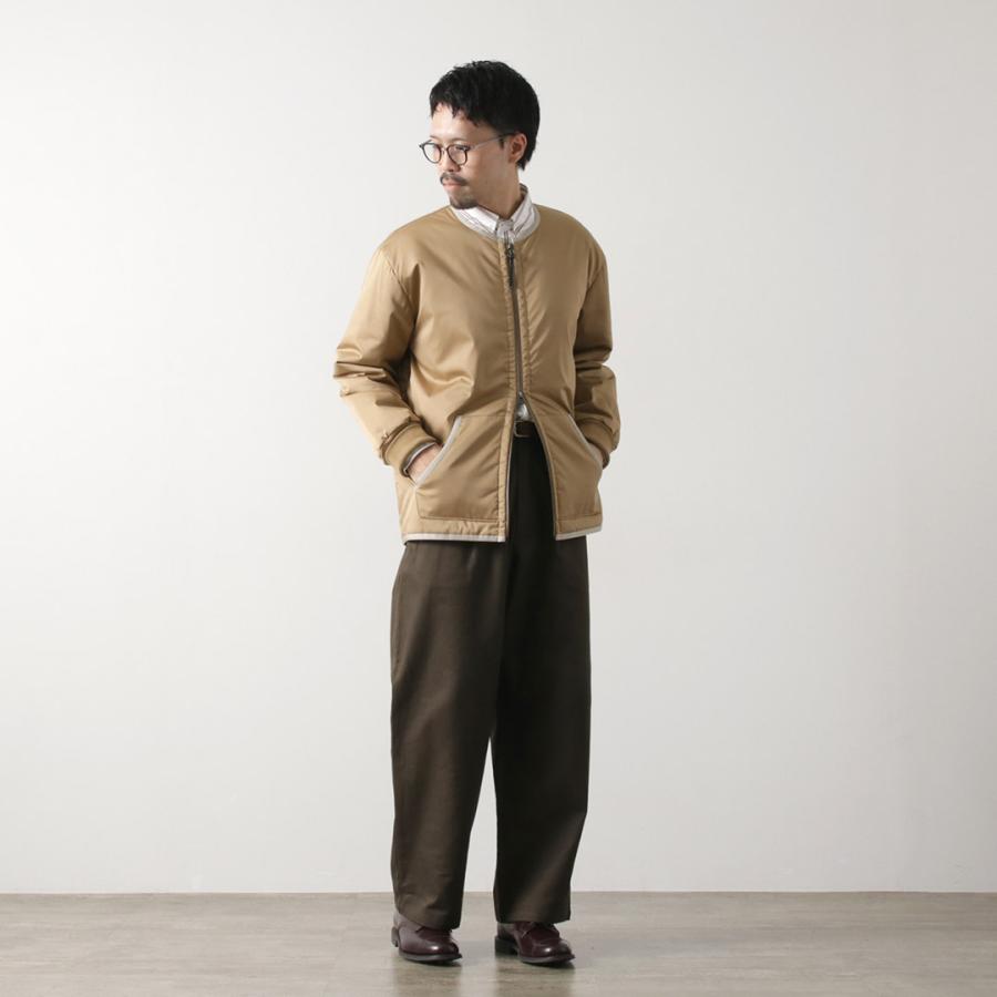 RE MADE IN TOKYO JAPAN（アールイー） シンダウン ウィンター ブルゾン / メンズ ノーカラー インナーダウン | Re made in tokyo japan | 06