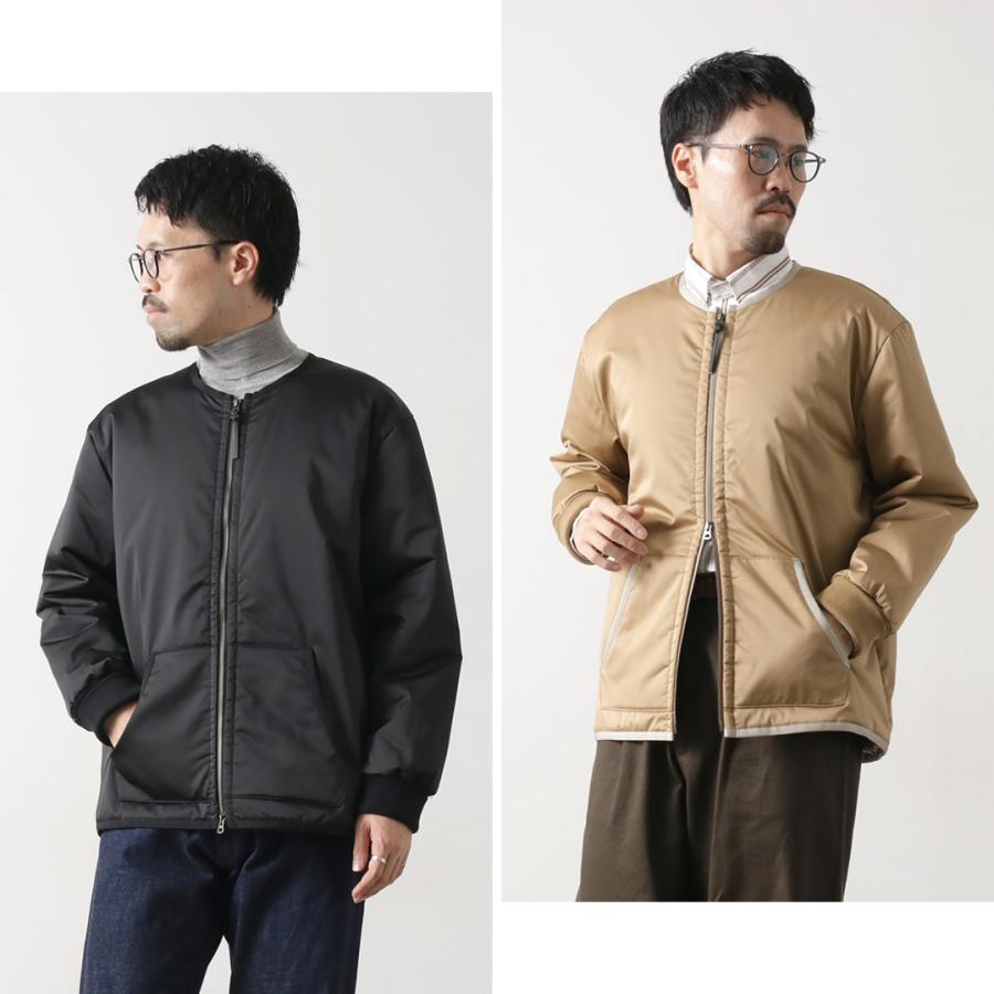 RE MADE IN TOKYO JAPAN（アールイー） シンダウン ウィンター ブルゾン / メンズ ノーカラー インナーダウン | Re made in tokyo japan | 11