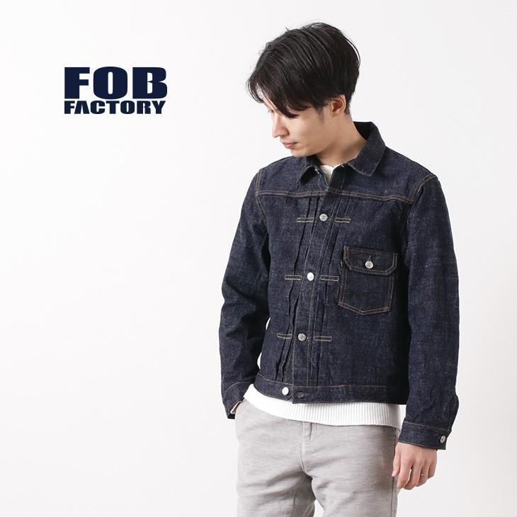 FOB FACTORY（FOBファクトリー） F2400 G3 セルヴィッチデニム 1ST ジャケット / Gジャン / メンズ / 日本製｜rococo