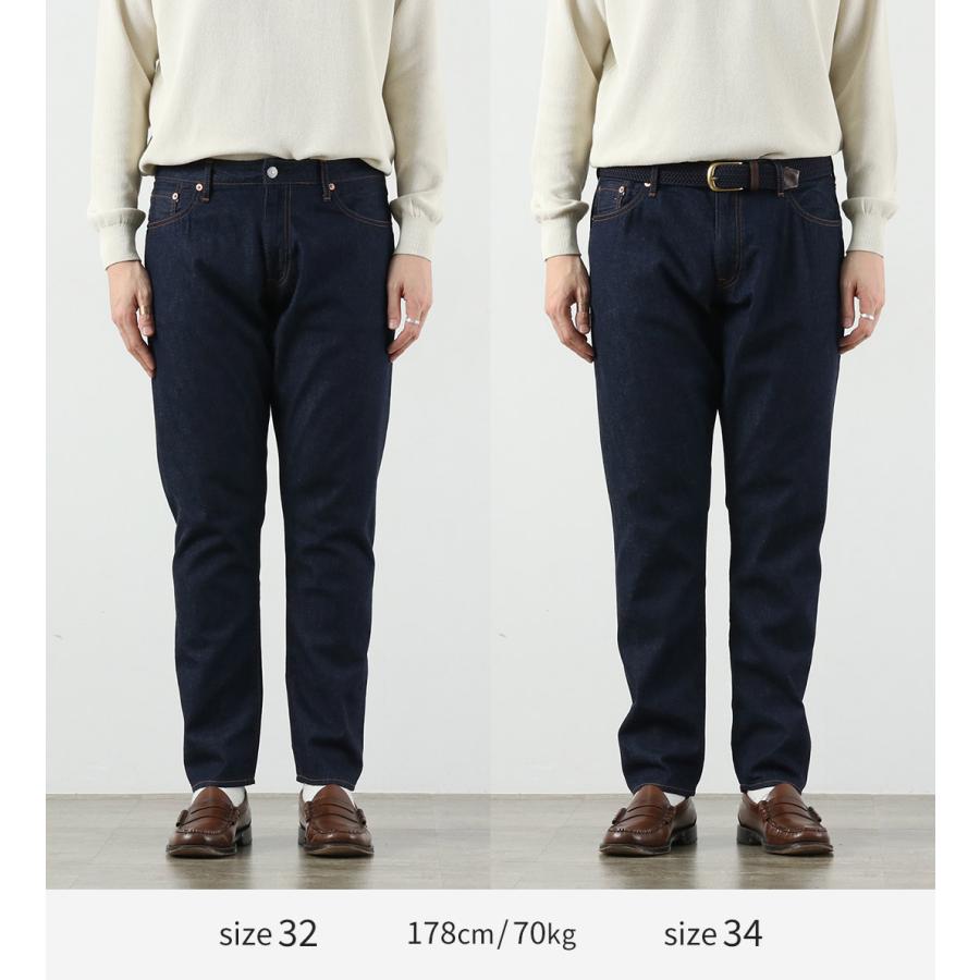 Blue refabric（ブルーリファブリック） 8oz セルヴィッジ サマーデニム セミワイドテーパード 5Pジーンズ 日本製 / メンズ | JAPAN BLUE JEANS | 05