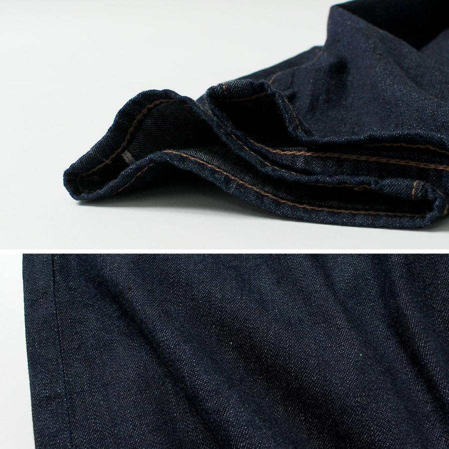 Blue refabric（ブルーリファブリック） 8oz セルヴィッジ サマーデニム セミワイドテーパード 5Pジーンズ 日本製 / メンズ | JAPAN BLUE JEANS | 06