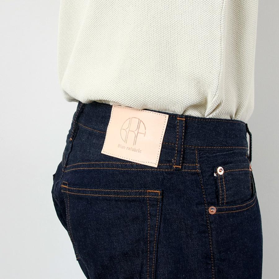 Blue refabric（ブルーリファブリック） 8oz セルヴィッジ サマーデニム セミワイドテーパード 5Pジーンズ 日本製 / メンズ | JAPAN BLUE JEANS | 09