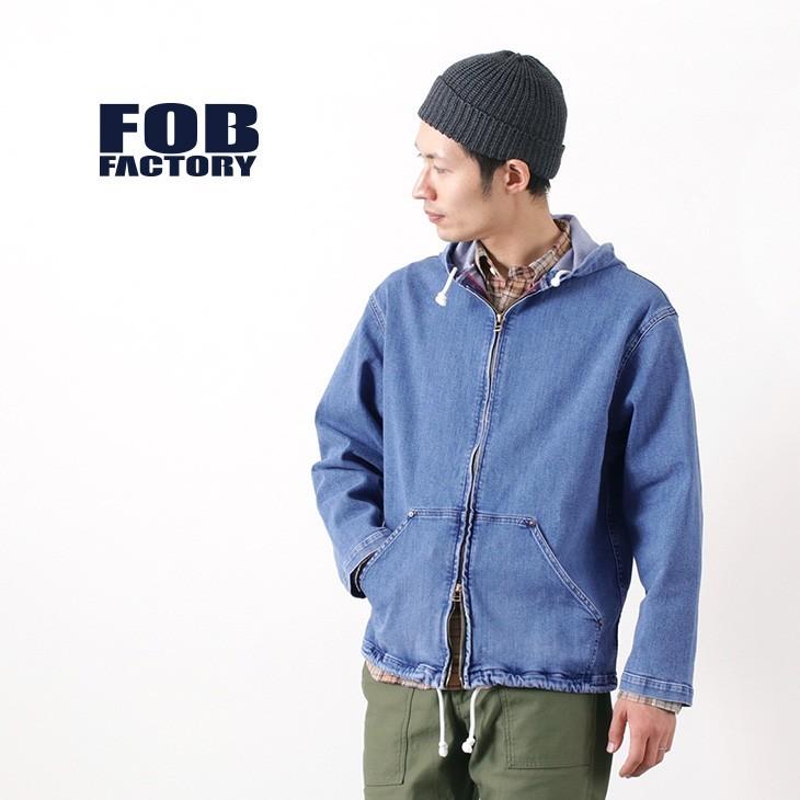 Fob Factory Fobファクトリー F2396 デニム ヨット パーカー フーディ ジップ メンズ 日本製 Rococo メンズ ファッション 通販 Paypayモール