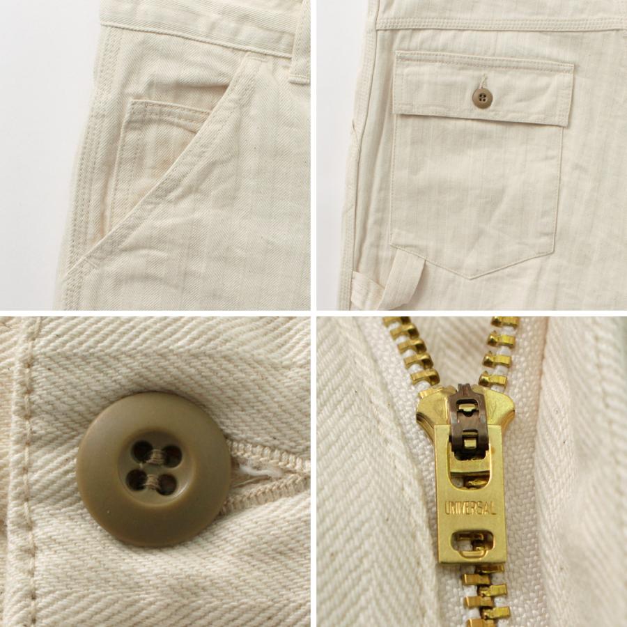 FOB FACTORY（FOBファクトリー） F0485 HBT ペインターパンツ / メンズ ヘリンボーン ワーク ワイド 日本製 HBT PAINTER PANTS | FOB FACTORY | 13