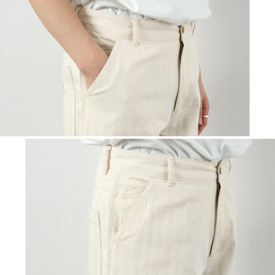 FOB FACTORY（FOBファクトリー） F0485 HBT ペインターパンツ / メンズ ヘリンボーン ワーク ワイド 日本製 HBT PAINTER PANTS | FOB FACTORY | 07