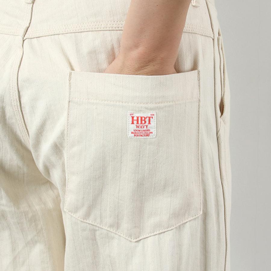 FOB FACTORY（FOBファクトリー） F0485 HBT ペインターパンツ / メンズ ヘリンボーン ワーク ワイド 日本製 HBT PAINTER PANTS | FOB FACTORY | 09
