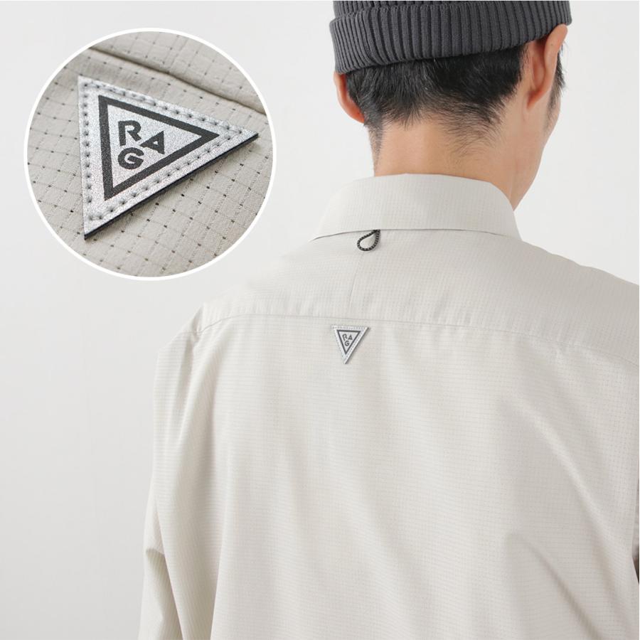 RAG（ラグ） アスレチック シャツ / メンズ トップス 長袖 軽量 透湿 撥水 日本製 ROCOCO アウトドア | RAG | 12