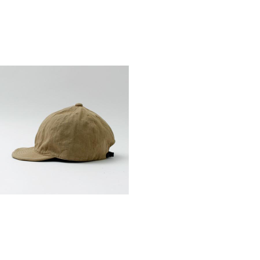 HIGHER（ハイアー） ヴィンテージ ヘリンボン キャップ / メンズ 帽子 日本製 コットン HT20004 VINTAGE HERRINGBONE CAP | HIGHER（ファッション） | 18