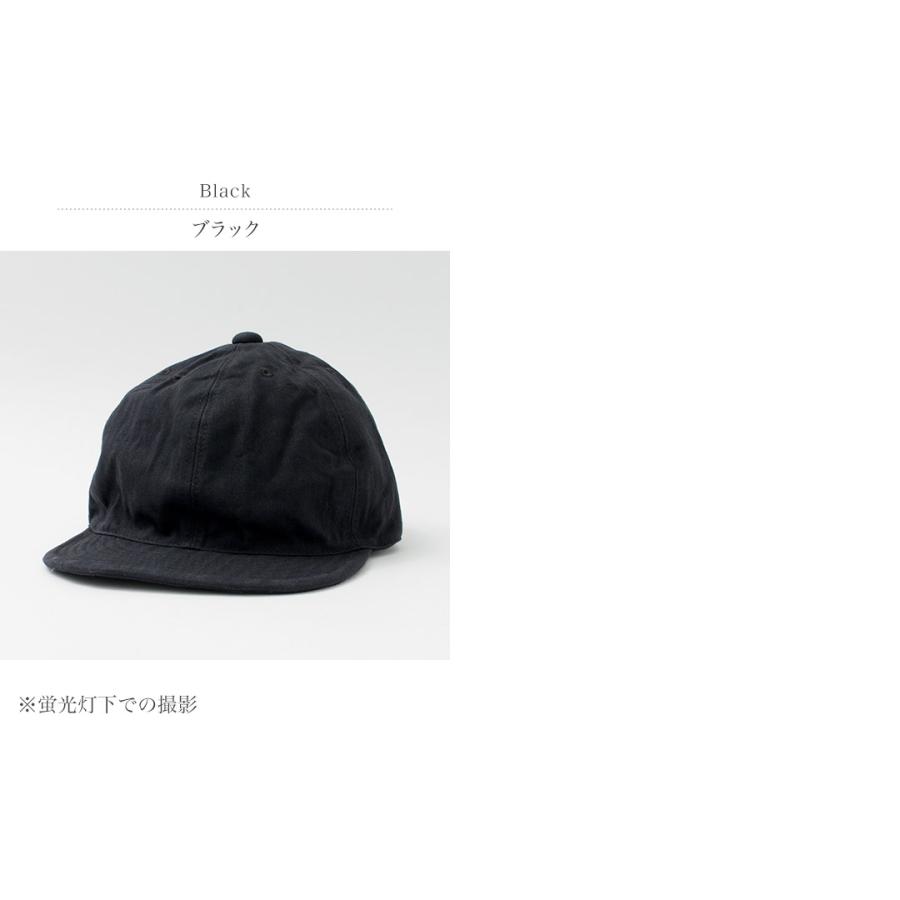 HIGHER（ハイアー） ヴィンテージ ヘリンボン キャップ / メンズ 帽子 日本製 コットン HT20004 VINTAGE HERRINGBONE CAP | HIGHER（ファッション） | 07