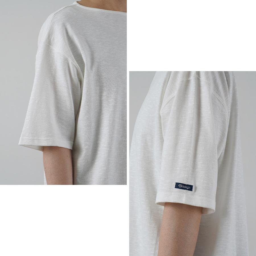 TIEASY（ティージー） HDCS ライト ビッグ ボートネック Tシャツ 日本製 / メンズ バスクシャツ 半袖 無地 | TIEASY | 19