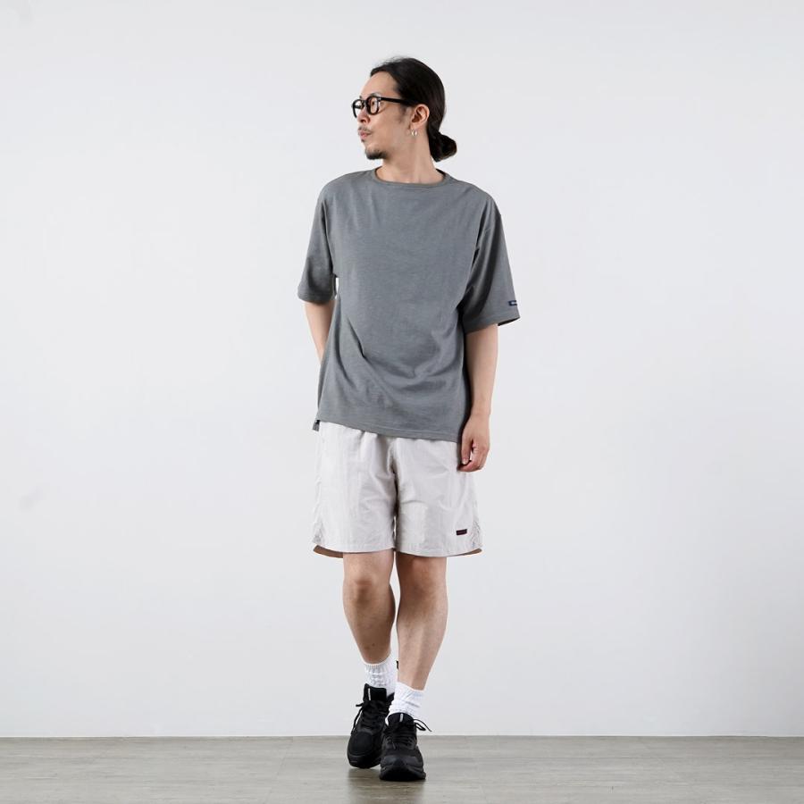 TIEASY（ティージー） HDCS ライト ビッグ ボートネック Tシャツ 日本製 / メンズ バスクシャツ 半袖 無地 | TIEASY | 14