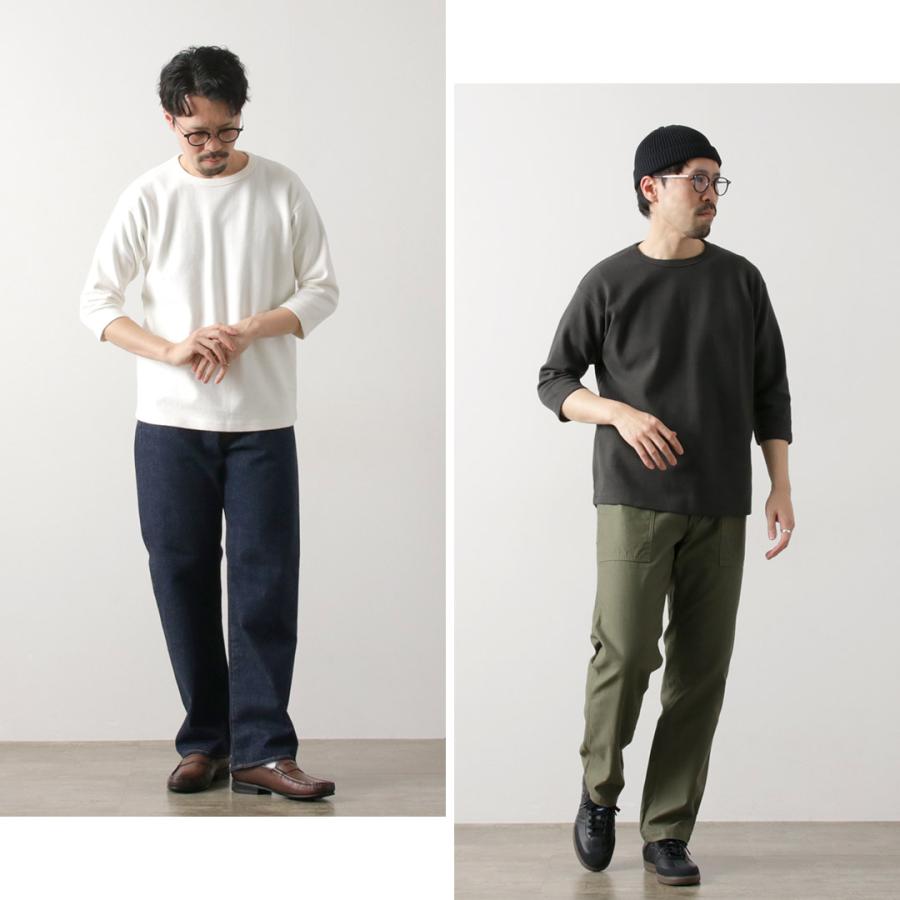 BARNS（バーンズ） カラー別注 ヘビースパンフライス 6.5分袖Tシャツ / 厚手 ストレッチ メンズ 日本製 HEAVY-FRIES 6.5SLV-T | BARNS OUTFITTERS | 16