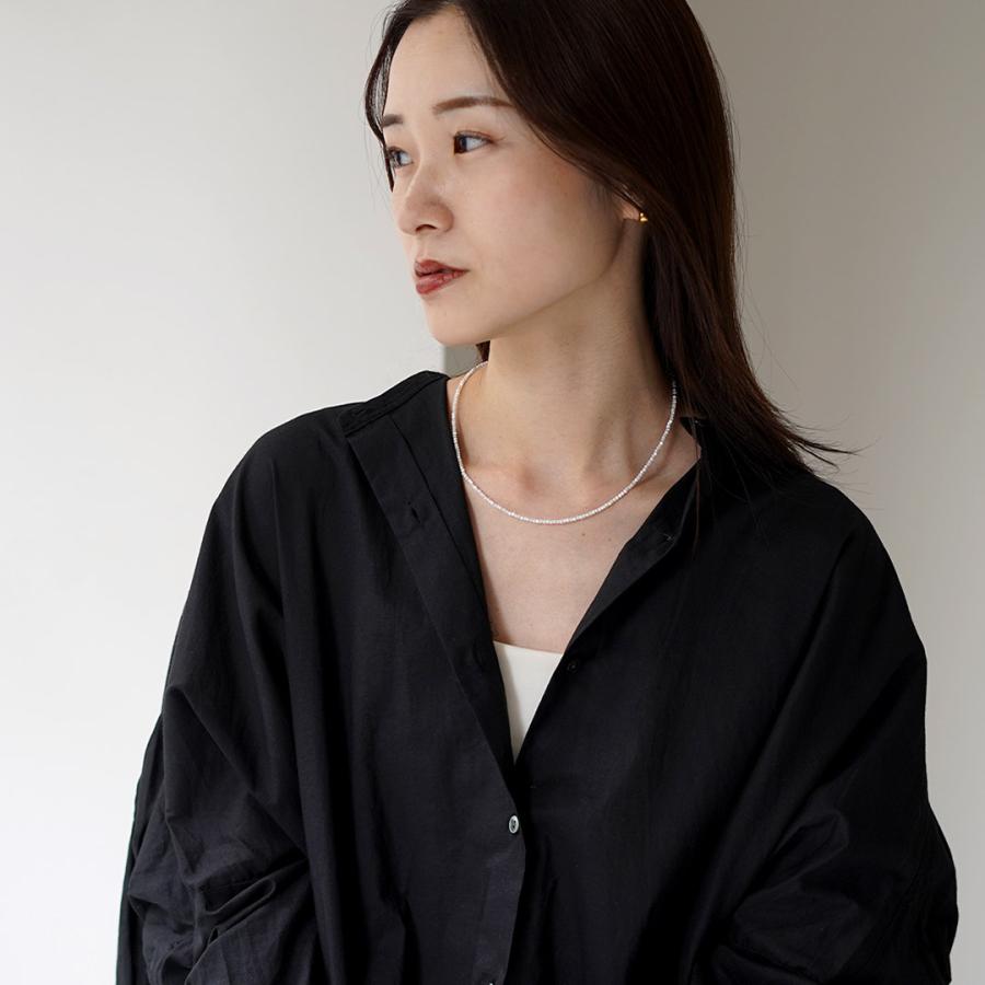 phaduA（パ・ドゥア） マザーオブシェル 2mm カットビーズ ネックレス / アンクレット レディース メンズ 天然貝 | ROCOCO | 04