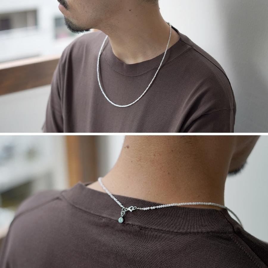 phaduA（パ・ドゥア） マザーオブシェル 2mm カットビーズ ネックレス / アンクレット レディース メンズ 天然貝 | ROCOCO | 07