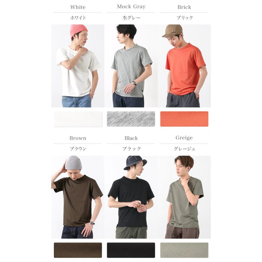 MELPLE（メイプル） ウィークエンダー クルーネック Tシャツ / メンズ / 無地 半袖 / 日本製 | melple | 07