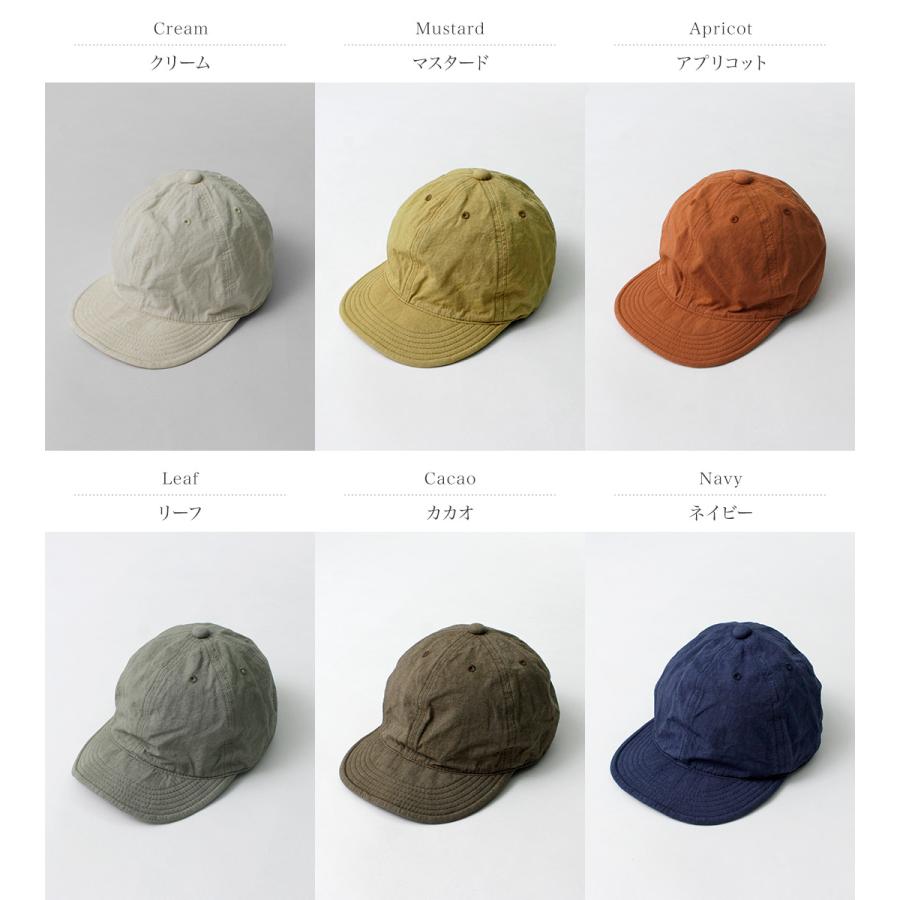 HIGHER（ハイアー） 綿麻ウェザーキャップ / メンズ 帽子 ボールキャップ | HIGHER（ファッション） | 08