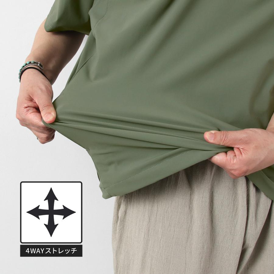 RAG（ラグ） アイスTシャツ 日本製 / メンズ 半袖 接触冷感 UVカット ストレッチ | RAG | 12