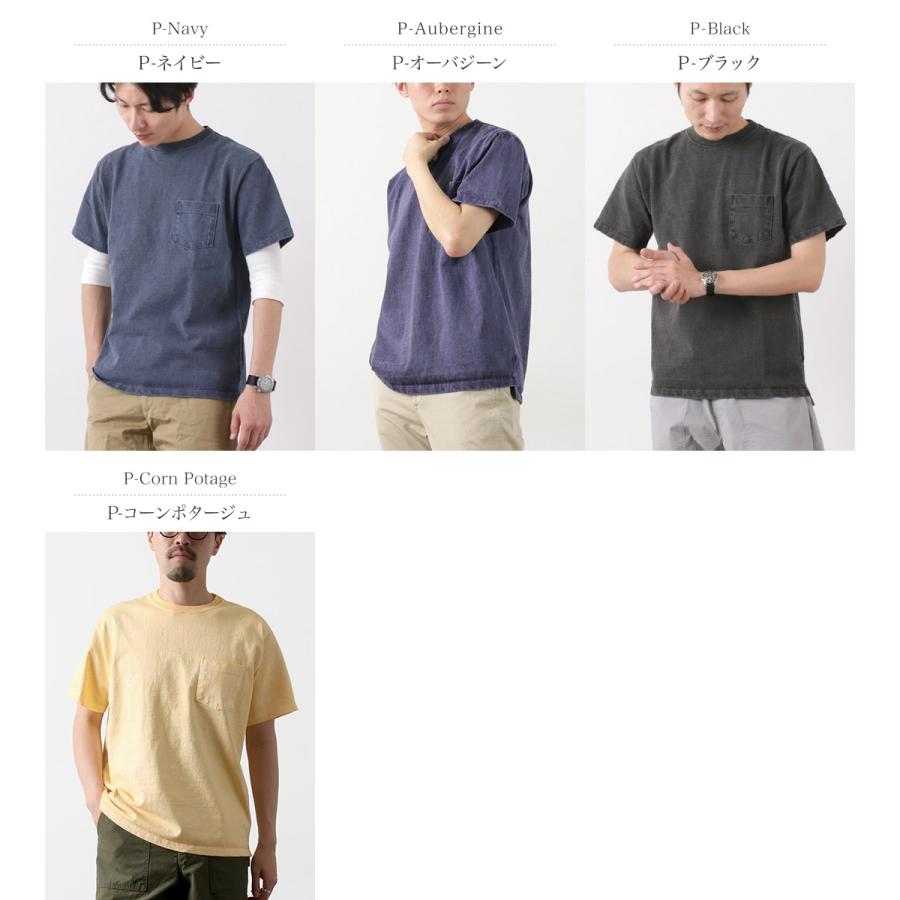 GOOD ON（グッドオン） 別注 ヘビー セットインスリーブ 半袖 ポケットTシャツ / メンズ カットソー 無地 | GOOD ON | 12