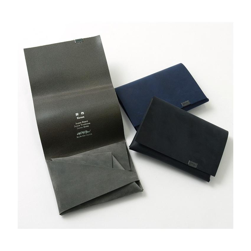 所作（しょさ） [B] ショートウォレット1.0 オイルヌバック / 財布 / 革 / 二つ折財布 / 日本製 / Shosa | 所作 | 05