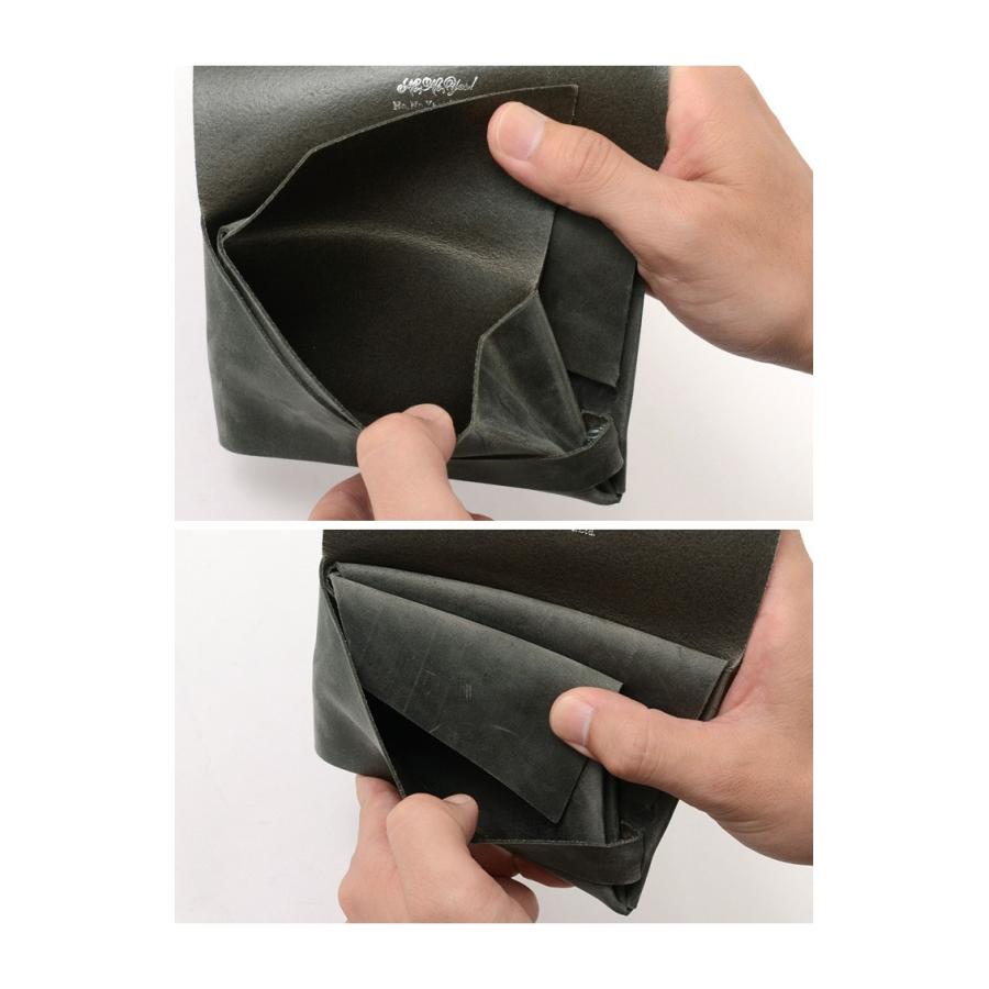 所作（しょさ） [B] ショートウォレット1.0 オイルヌバック / 財布 / 革 / 二つ折財布 / 日本製 / Shosa | 所作 | 12