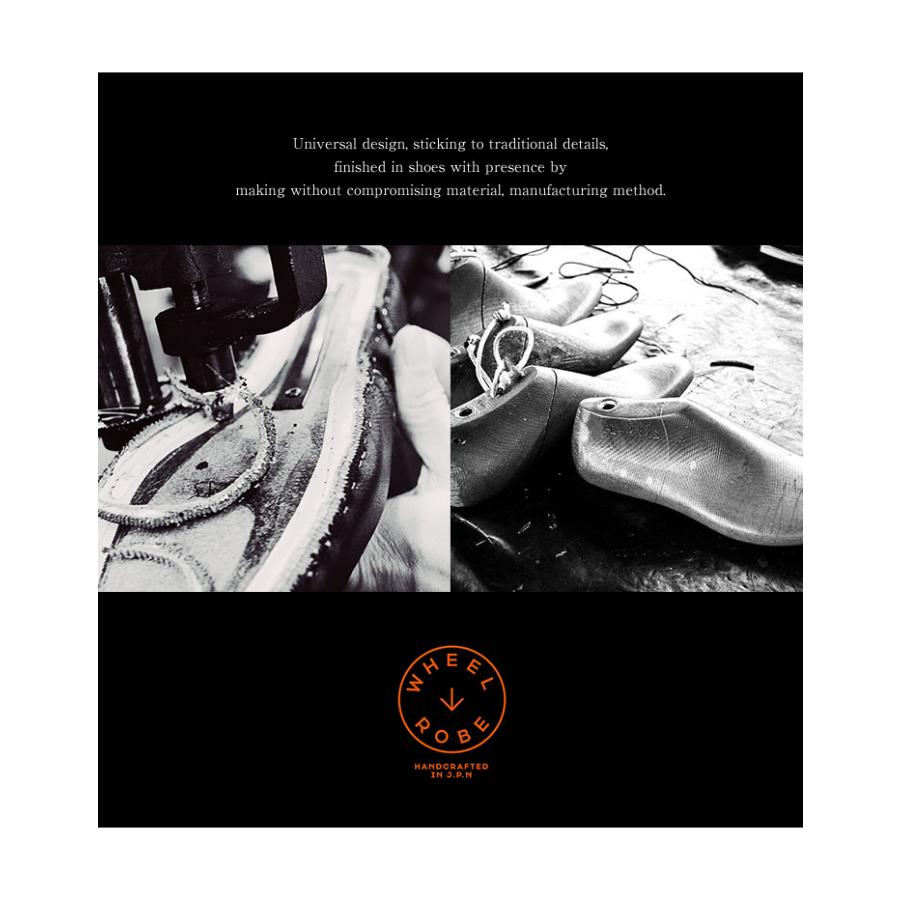 WHEEL ROBE（ウィールローブ） 15077 パンチドキャップトゥ ダービーシューズ / ホーウィン クロムエクセル レザー | WHEEL ROBE | 07