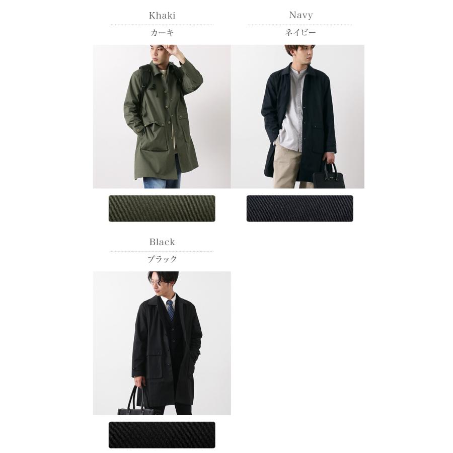 Have A Good Day ハブアグッドデイ コットンコート メンズ ステンカラーコート Aライン 無地 日本製 Rococo Yahoo 店 通販 Yahoo ショッピング