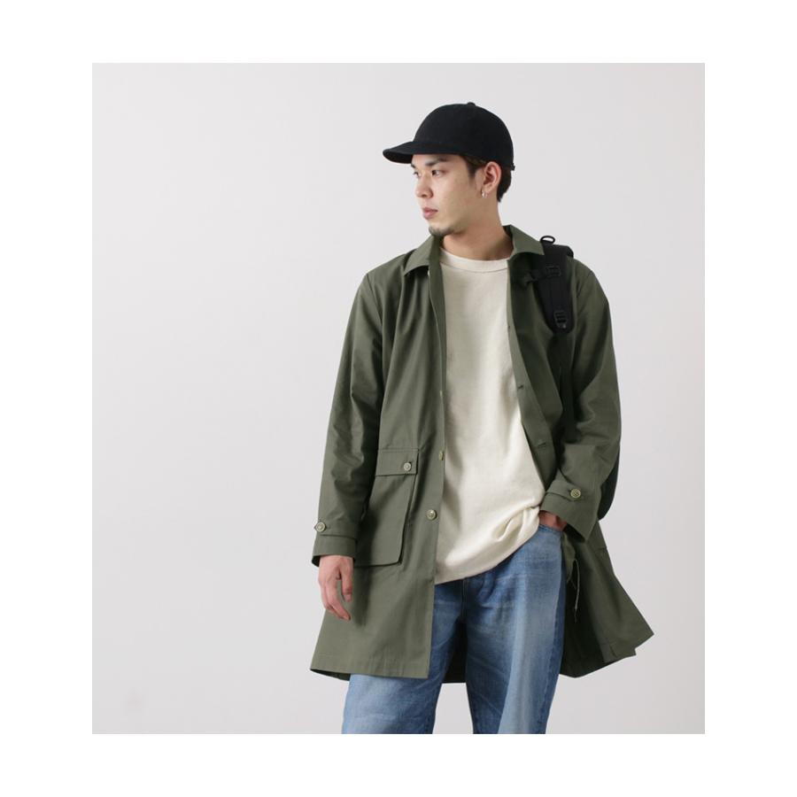 Have A Good Day ハブアグッドデイ コットンコート メンズ ステンカラーコート Aライン 無地 日本製 Rococo Yahoo 店 通販 Yahoo ショッピング