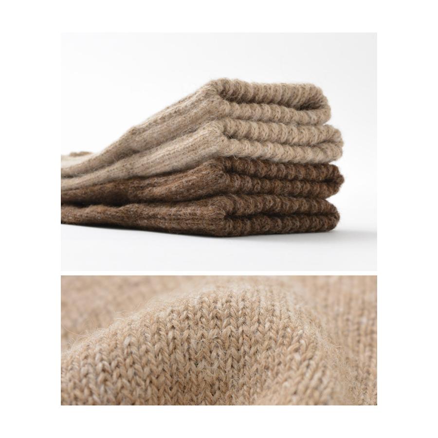 NEAFP（ニューイングランドアルパカファイバープールインク） アルパカ フィンガーレス ニットグローブ / 手袋 / メンズ レディース | NEAFP | 06