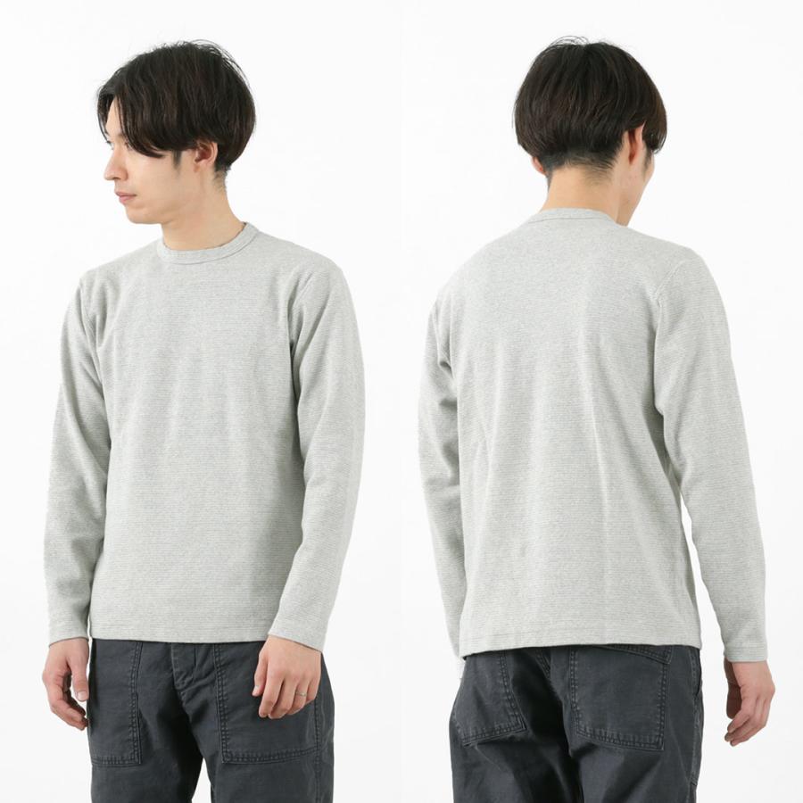 BARNS（バーンズ） カラー別注 ヘビースパンフライス ロングスリーブTシャツ / メンズ カットソー 厚手 ストレッチ 日本製 | BARNS OUTFITTERS | 16