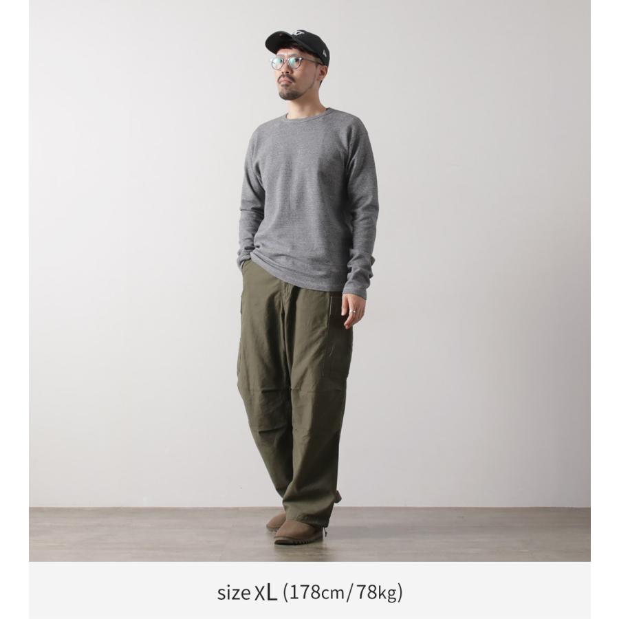 BARNS（バーンズ） カラー別注 ヘビースパンフライス ロングスリーブTシャツ / メンズ カットソー 厚手 ストレッチ 日本製 | BARNS OUTFITTERS | 10